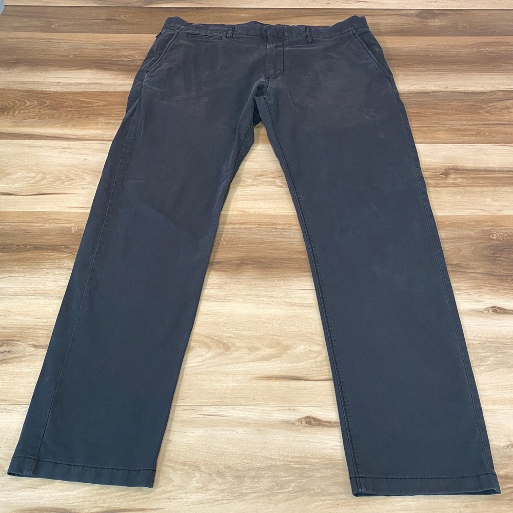 J.Crew 484 Slim Stretch Tech Pants Mens 36x32‎ Navy Blue Chinos AW005 SUM21